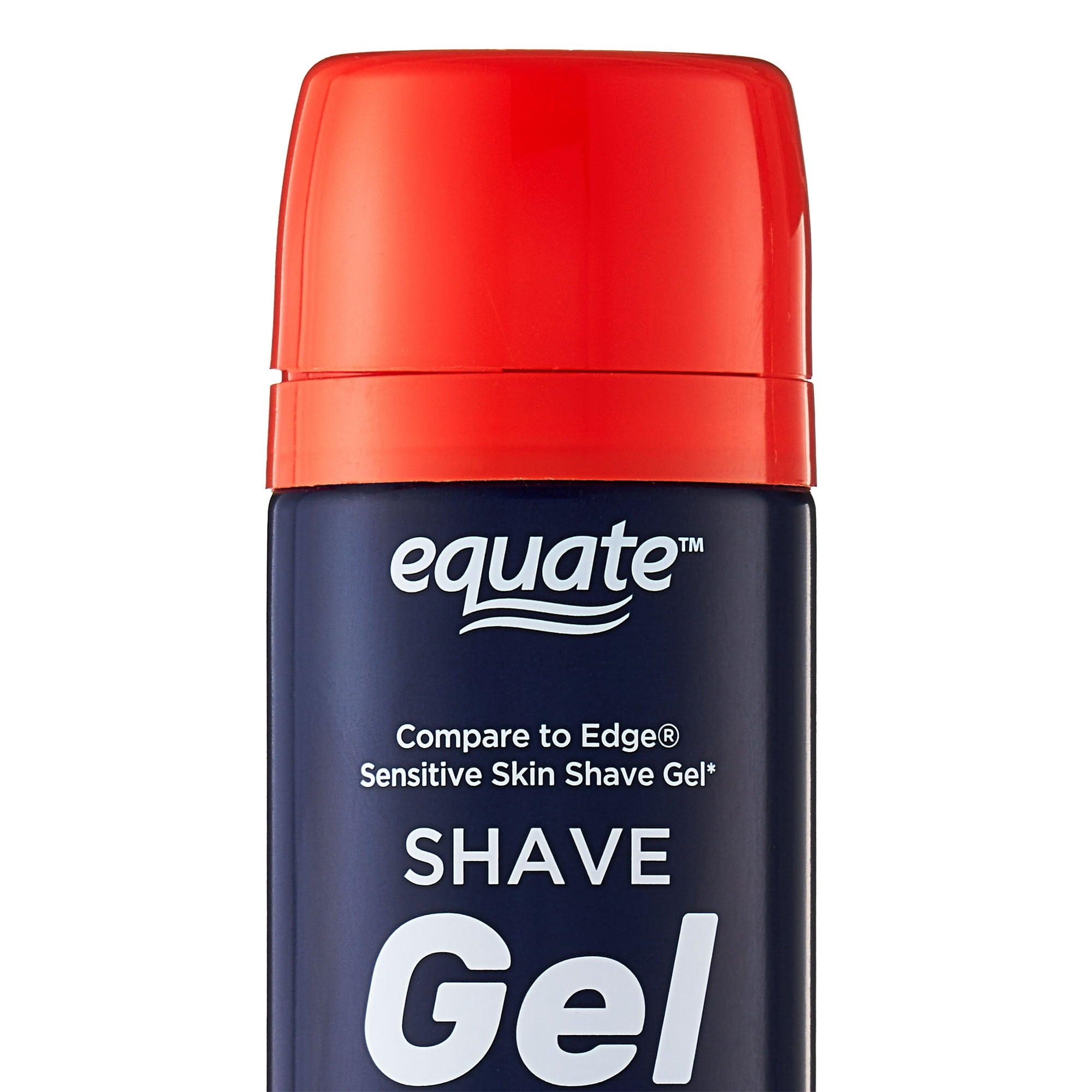Equate Sensitive Skin Shave Gel with Aloe, 7 oz (2 Count), Compare to Edge® Sensitive Skin Shave Gel