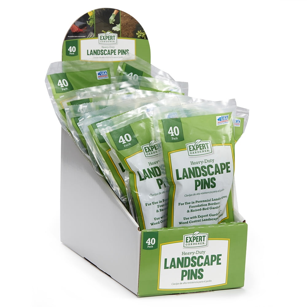 Master Gardner Steel 4.5 In. Landscape Fabric Pins (75-Pack) - Henery  Hardware