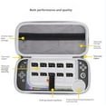 thumbnail image 2 of Carrying Case for Switch 2，Portable Travel Bag, EVA Hard Shell Large Capacity Storage Box Dustproof Anti-Spatter Shockproof Pressure Resistant (Gray), 2 of 9