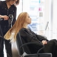thumbnail image 3 of CL.HPAHKL Barber Chair Hair Salon Chair, Heavy Duty Hydraulic Pump Shampoo Chair, 360° Rotation, Height Adjustable Hair Stylist Chair, Black, 3 of 7