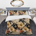 thumbnail image 2 of Designart "White Petal Paradise II" Floral Bedding Covert Set - Cottage Bed Set With 2 Shams, 2 of 5