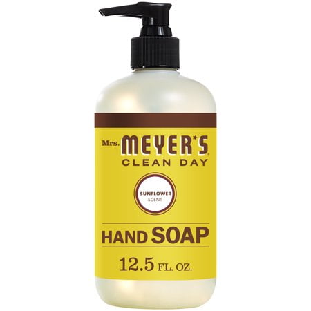 (3 pack) (3 pack) (3 Pack) Mrs. Meyer's Liquid Hand Soap, Sunflower, 12.5 Oz