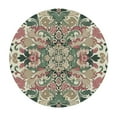 thumbnail image 2 of PIKWEEK  Fitted Round Tablecloth with Elastic Edge Wipe Clean William Morris Prints Table Cloth for Outdoor/Indoor Use, 2 of 7