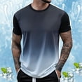 thumbnail image 2 of Afdoent Men's T-Shirt Male Summer Breathable Sweat Exercise Ice Silk T Shirt Comfort, 2 of 9