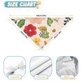 thumbnail image 6 of Dog Bandana 1 Pack,Bright Pioneer Flower Bandanas for Dogs,Cat Bandana,Small/ Large Dog Bandana 2 Size,Dog Bandanas, 6 of 6