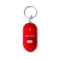 thumbnail image 2 of Special Discount,2PCS Keychain LED Torch Remote Sound Control Lost Key Finder Whistle Sound Item Key Locator Device,Vsgery,Red, 2 of 2