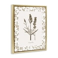 thumbnail image 2 of Stupell Industries Traditional Neutral Imperial Herb Study Gold Floating Frame Canvas Art, 25 x 31, by Kelly Donovan, 2 of 8