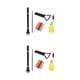 thumbnail image 3 of Toystoory B Clarinete plano Instrumento de viento de Musical Sonido maravilloso Escritorio profesional para principiantes Banda escolar Juego de juego de clarinete 2Conjunto, 3 of 6