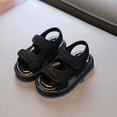 thumbnail image 4 of Otqutp Closed Toe Sandals for Kids Children's Sandals Solid Soft Soles Boys' Beach Shoes Girls' Beach Shoes Solid Color Sandals Summer Cool Breathable Sandals, 4 of 4