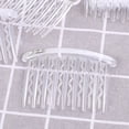 thumbnail image 5 of LULULION 12PCS Mini Hair Combs for Women Hair Adornment Daily Use Transparent ABS, 5 of 5