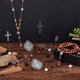 thumbnail image 2 of Kit para hacer rosarios de 359 piezas, collares de primera comunión, suministros para hacer oraciones y dijes., 2 of 6