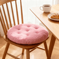 thumbnail image 4 of Soft Round Sheepskin Chair Pad Thickened For Bedroom Windowsill Stool Enhanced Comfort, 4 of 8