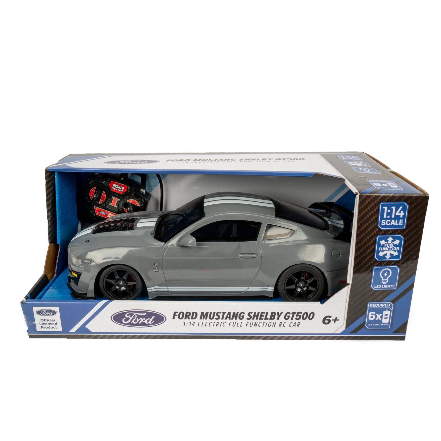 World Tech Toys 1/14 Ford Mustang Shelby GT500 RC Car