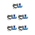 thumbnail image 1 of Transemion Pet Parrot Bird Harness With Adjustable Easy-to And Comfortable Cute Adjustable Bird Harness dark blue 5Set, 1 of 6
