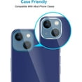 thumbnail image 4 of [2 Pack Camera Lens Protector for iPhone 14/14 Plus,Full Coverage Tempered Glass HD Clear Camera Lens Screen Cover Case,9H Hardness Anti-Scratch Camera Screen Protective Lens Film, 4 of 5
