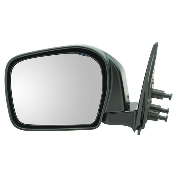 TRQ Black Manual Mirror LH Left for 00 Tacoma Pickup Truck w/ Off Road Package MRA05347
