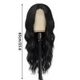 thumbnail image 3 of European Women's High Temperature Silk Large Long Curly Hair Wig with Headband, 3 of 7