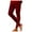 Wine, variant on Zhanying Christmas Leggings for Women Pockets Holiday Spirit High-Waisted Blue and Black Striped Tights Navy XL