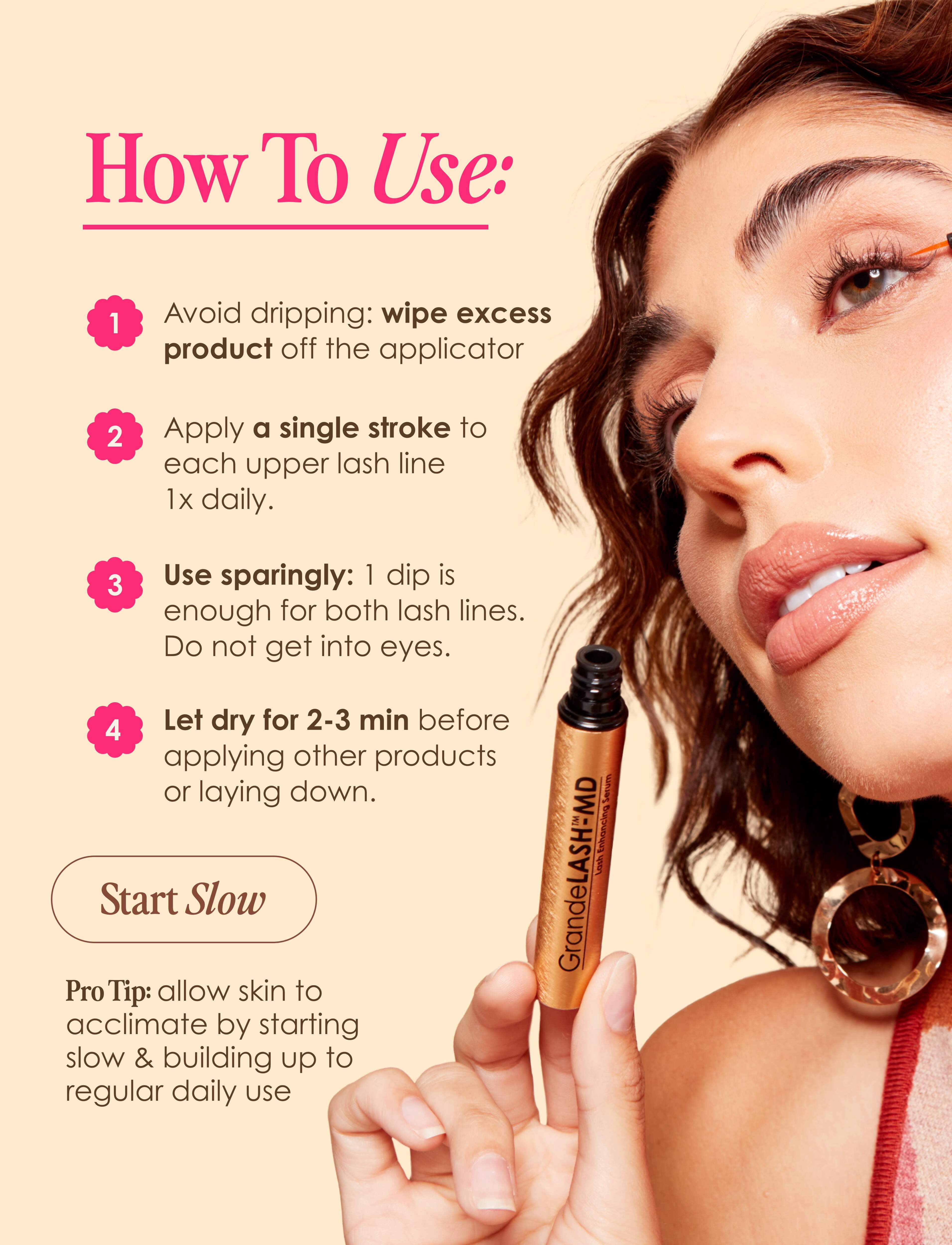 Grande Cosmetics GrandeLASH-MD Eyelash Enhancer Liquid 2ML