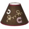 Geenny Western Brown Empire Lamp Shade