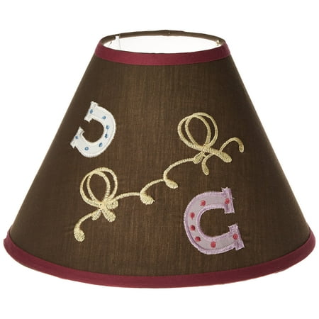 Geenny Western Brown Empire Lamp Shade