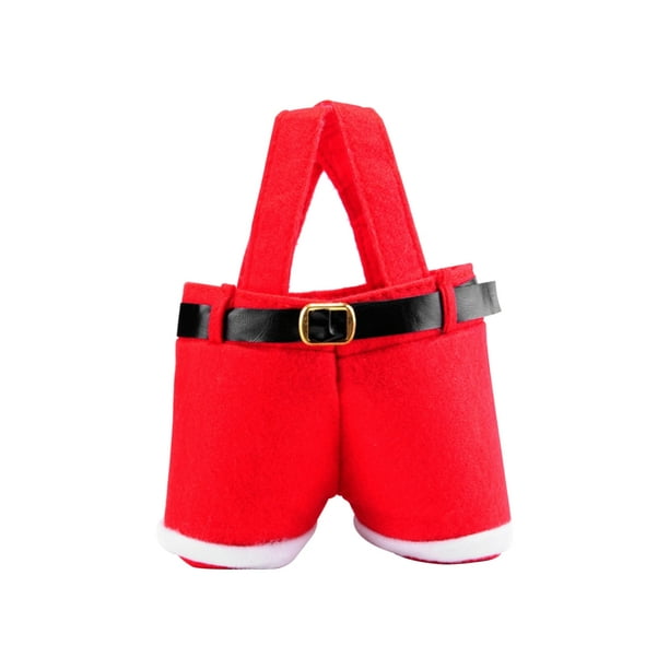 Bolsa De Regalo De Navidad Bolsa De Estilo De Pantalones De Papá Noel Bolsas De Regalo Lindas Bolsas De Relleno De Árbol De Media Bolsas De Regalo De Navidad Decoraciones De Navidad Moyic HA038272-00