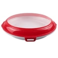 thumbnail image 1 of Food Preservation Tray Vacuum Seal Reusable Stackable Plastic BPA Free Food Storage Container For Refrigerator & Freezer, 1 of 12