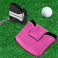 thumbnail image 5 of Haosy Bright Rose Golf Mallet Putter Cover Strong Magnetic Leather Golf Club Headcover Closure, 5 of 7