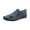 Blue_007, variant on Men's 2026 Summer Slip On Leather Casual Shoes,Vintage Comfy Hand-Stitching Zipper Driving Walking Loafers Fashion Sneakers Blue 7 (EU-39)