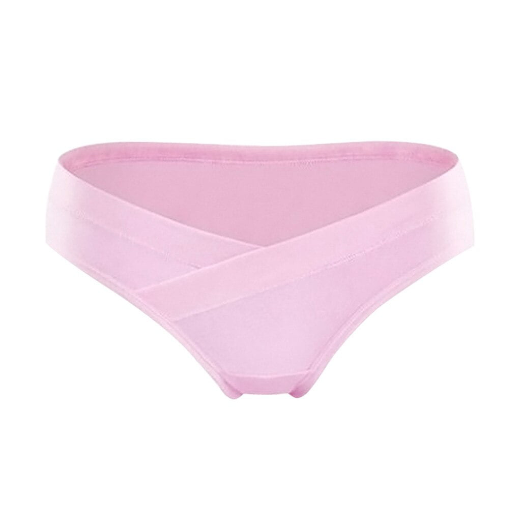 Maternity Underwear Cotton Maternity Low Waist Panties Breathable Under The Bump