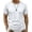 White, variant on JULMCOMO T Shirts for Men Crew Neck Short Sleeve Regular Fit Contrast Seam Stitching Summer Shirt Casual Classic Tees Army Green 2XL