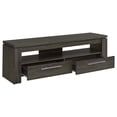 thumbnail image 3 of Elkton 2-drawer Engineered Wood 59-inch TV Stand Weathered Grey, 3 of 10
