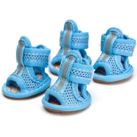 Anti-Slip Dog Casual Shoes Soft Non-Slip Sole Sandals Breathable Mesh Pet Cute Candy Colors Shoes