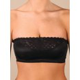 thumbnail image 5 of Strapless Lace Bra, Black, 36, 5 of 13