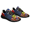 thumbnail image 6 of Puerto Rico American flag Shoes Sneakers for Women Men Black Size 3.5, 6 of 7