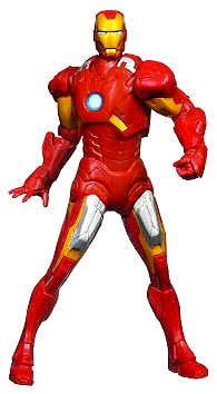 Marvel Mighty Battlers Repulsor Battling Iron Man Action Figure