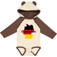 thumbnail image 3 of Inktastic Oktoberfest Germany Map Flag Boys or Girls Long Sleeve Baby Bodysuit, 3 of 5