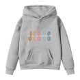 thumbnail image 5 of JUMEYU Toddler Girls Hoodie Sweatshirt Hoodies for Girls Long Tops Sleeve Girls Pullover Hoodies Teen Kids Sweatshirts Letter Clothes Girls 3T 4T (Grey,3-4 Years), 5 of 6