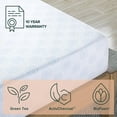 thumbnail image 2 of Zinus 8 Inch Gel-Infused Green Tea Memory Foam Mattress, 2 of 6