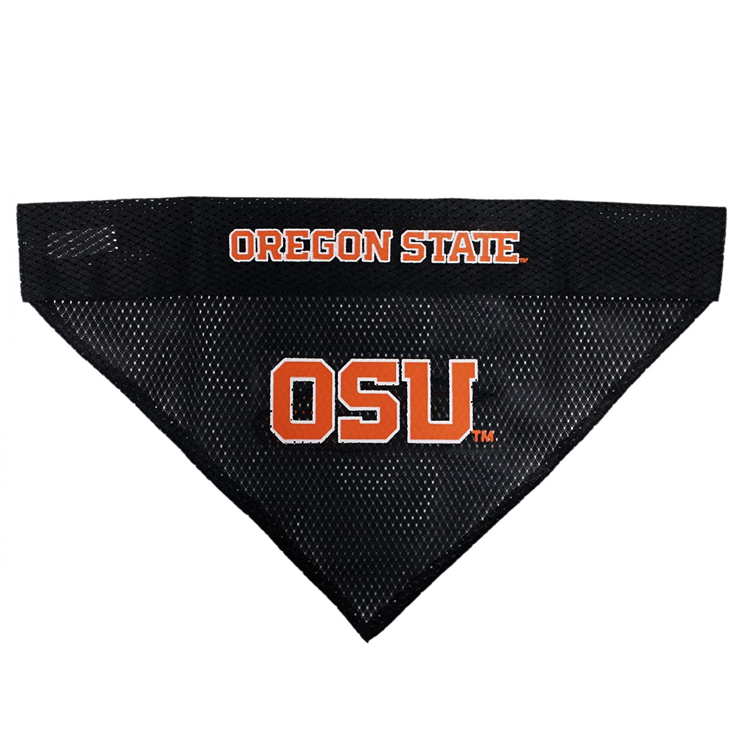 Pets First Collegiate Oregon State Beavers Reversible Bandana - Home & Away Mesh & Premium Embroidery for DOGS & CATS
