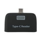 thumbnail image 1 of Lector de tarjetas multifunción USB3.1 HUB + tarjeta de memoria TF para PC y teléfono tipo C (negro), 1 of 5