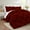 Burgundy, variant on D.N.G. BEDDINGS 1 Piece Luxurious Diamond Ruffle Comforter Super Soft, All Season Pintuck 800 Thread Count, 100% Egyptian Cotton, Twin/Twin XL Size Peach Color