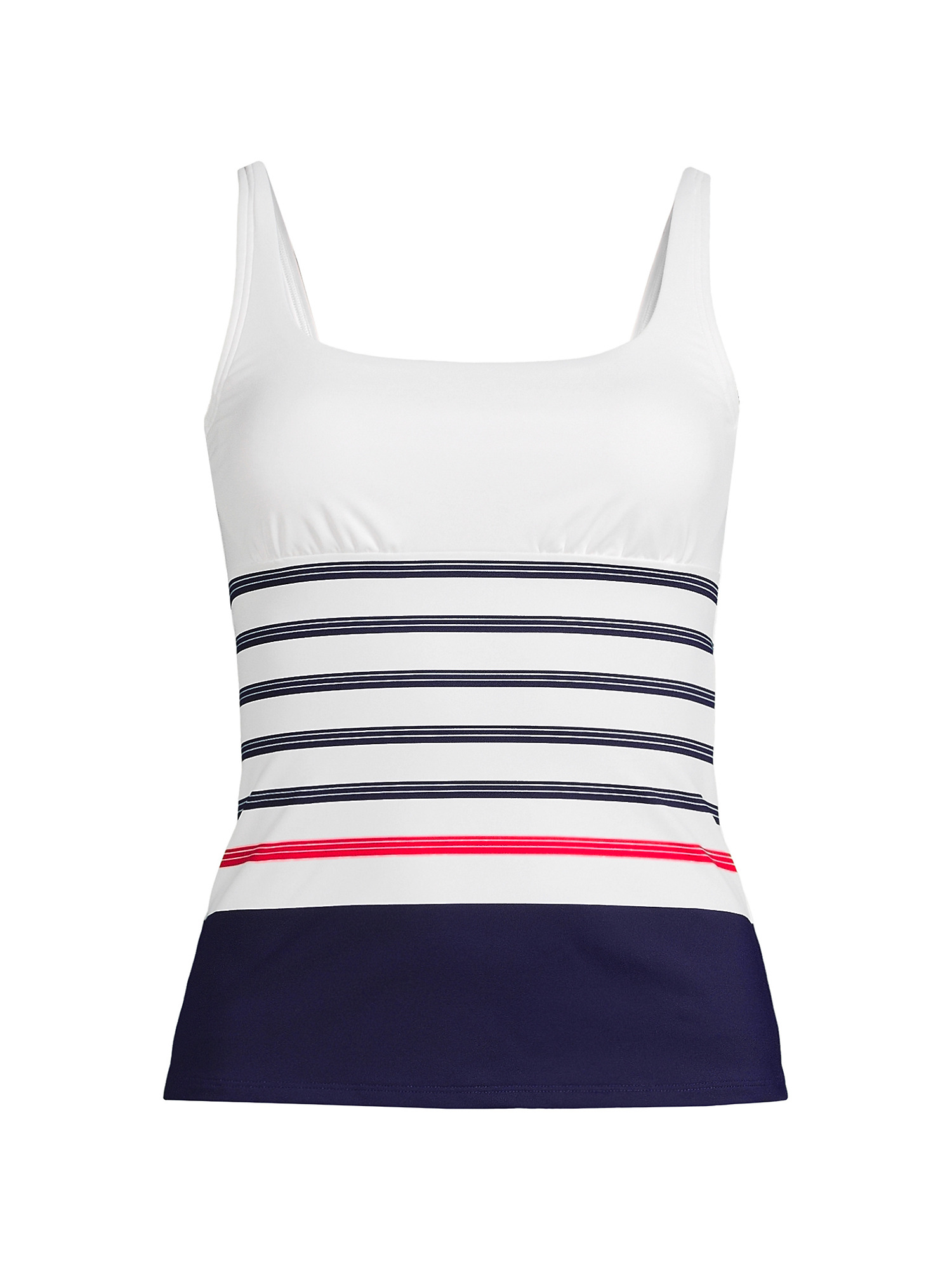 Lands' End Women's Plus Size Chlorine Resistant Square Neck Underwire