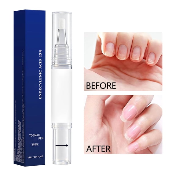 Nail Care Strength Pen for Toenail & Finger,for Damaged & Discolored Nails with Natural Botanicals,Fast-Acting Plant-Based Formula with Easy Application,Repair Pen for Nail Care
