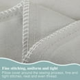thumbnail image 2 of Flxxie 2 Pack Brushed Microfiber Toddler Pillowcases with Zipper Closure, Super Soft and Cozy Travel Pillow Covers, 13" x 18", Fits Pillows Sized 12"x16" 13"x18" 14"x19", Light Grey, 2 of 5
