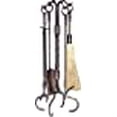 thumbnail image 2 of Uniflame Ensemble de Cheminée en Fer Forgé Cuivre Antique 5 Pièces, 2 of 2