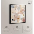 thumbnail image 2 of Aura of Beige Canvas Print Neutral Abstract Art by Art Remedy, Black Frame, 20 x 24, 2 of 6