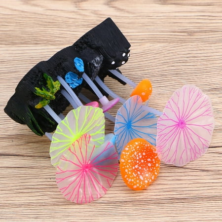 LIFKOME Lifelike Fake Fish Tank Plants with Stable Base for Natural Aquarium Decoration