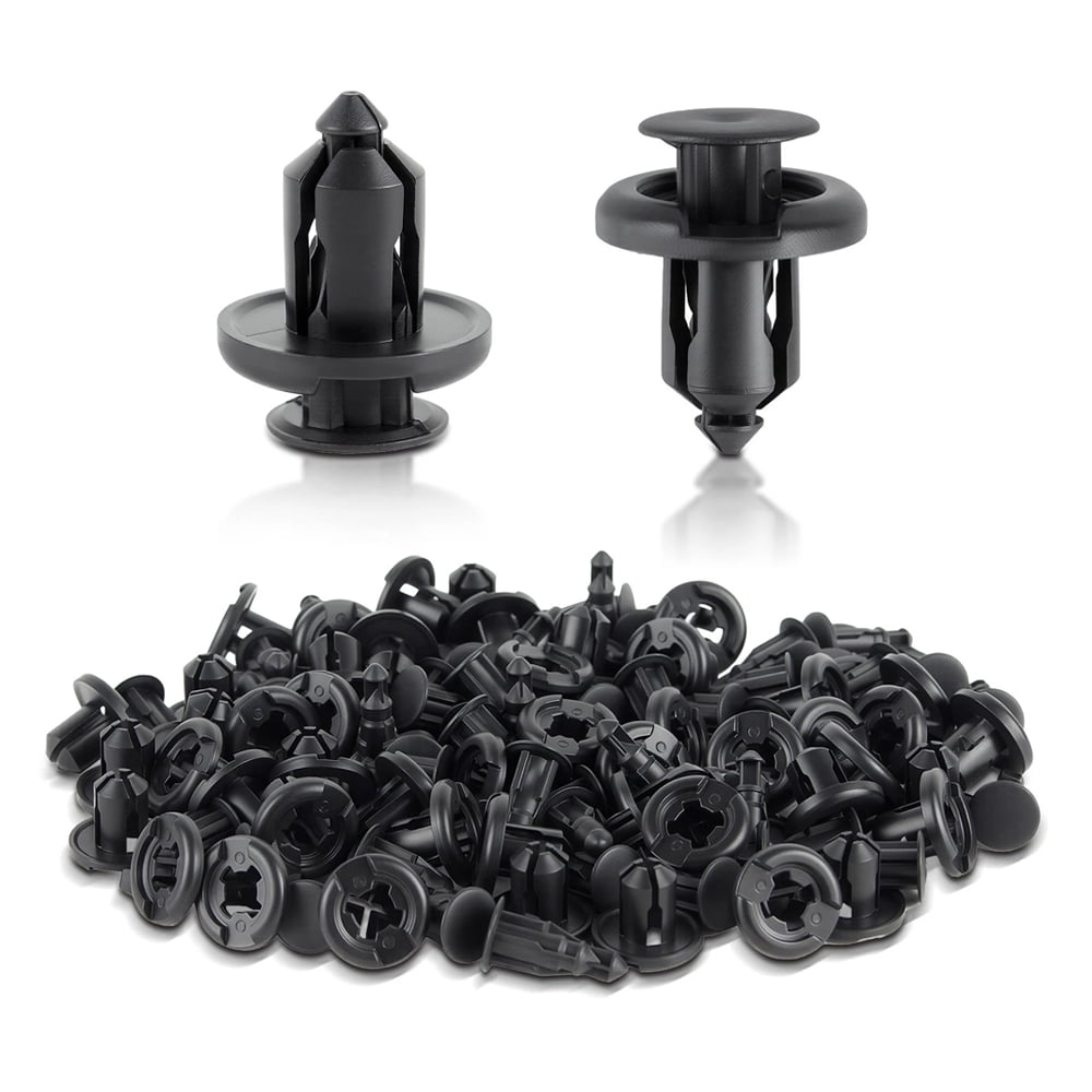 NAVOROGE 50pcs Front Bumper Fender Moulding Grille Clips Fastener for Honda 91503-SZ3-003