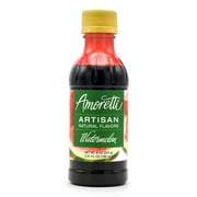 Amoretti - Natural Watermelon Artisan Flavor Paste 8 oz - Perfect For Pastry, Savory, Brewing, and more, Preservative Free, Gluten Free, Kosher Pareve, No Artificial Sweeteners, Highly Concentrated